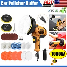 1000w Car Polisher Buffer Sander Polishing Machine Kit Waxing With 5pad Bonnet 1000w Car Polisher Buffer Sander Polishing Machine Kit Waxing With 5pad Bonnet