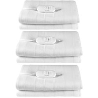 Kleeneze Electric Heated Underblanket 3 Pack For Double Beds Machine Washable
