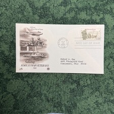1985 US Scott #2152 Veterans Korea 22c FDC