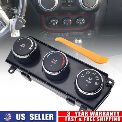 Temperature Control Manual AC Climate Heated Glass For 11-18 Jeep Wrangler US