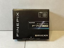Fujifilm FinePix F70EXR Digital Camera with Battery Charger Manual Box Working
