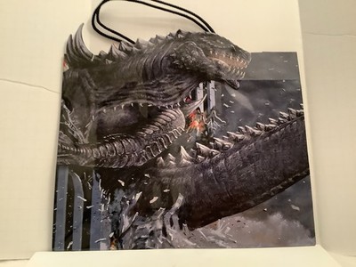 Vintage 1998 Godzilla 13'' x 4'' x 10.375'' Gift Bag G.G.I.