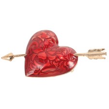 Love Heart Pin The Heart With Brooch Women Brooch Pin Valentine's Day