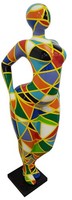 Abstrakte Deko Figur Statue Skulptur 130Cm Figuren Statuen Skulpturen Neu(N113B)