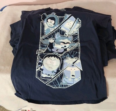 RARE GEEK FUEL EXCLUSIVE 2017 SOUTH PARK FRACTURED BUT WHOLE T-SHIRT W[L] COTTON