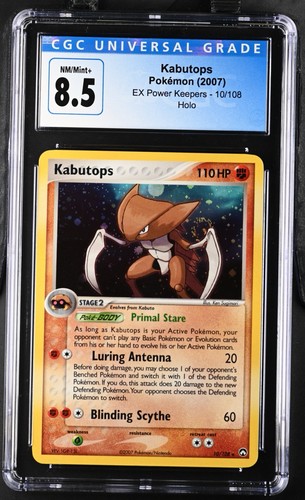 Kabutops graded CGC 8.5 for sale on eBay