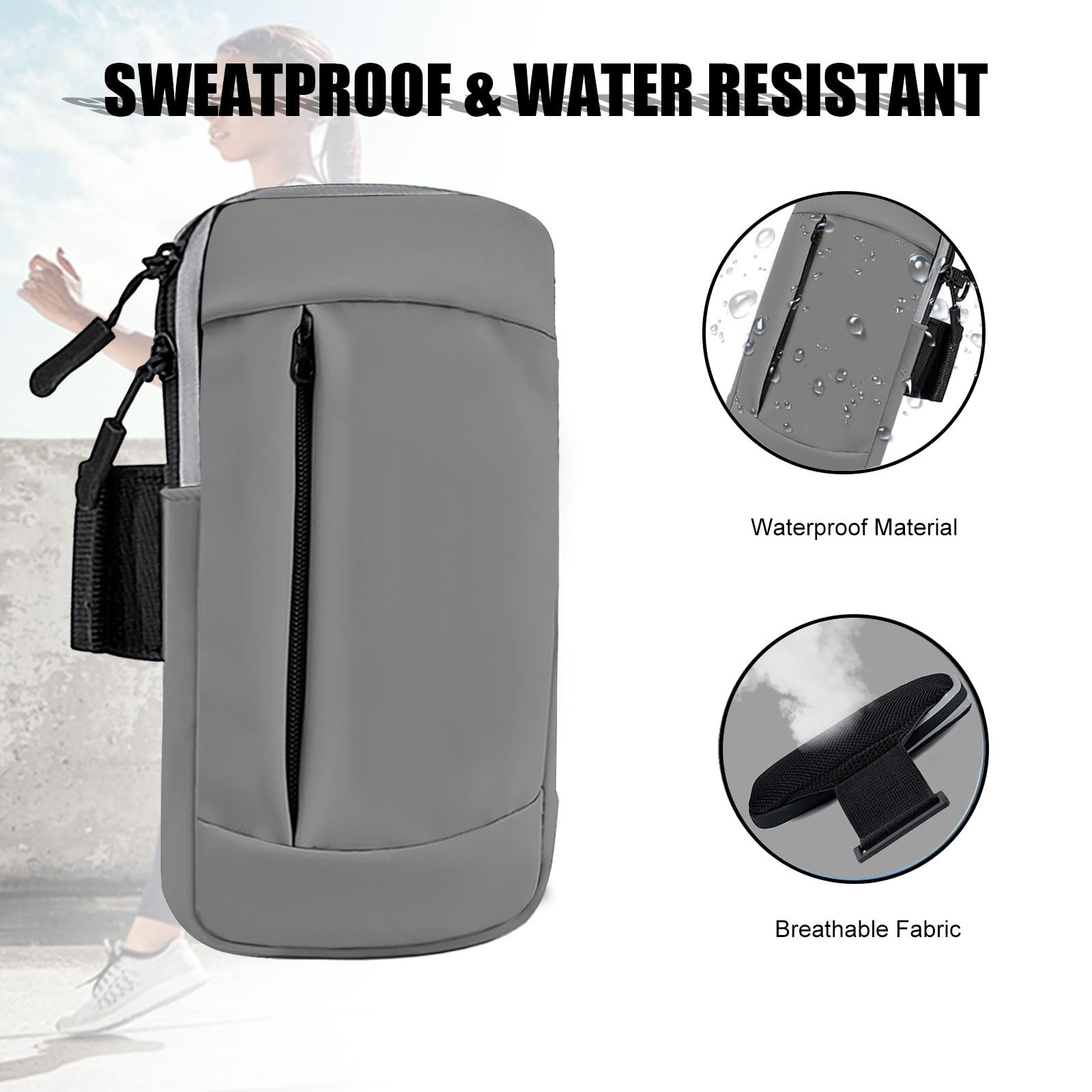 Phone Holder for Running Armband for iPhone Armband 16 15 14 13 12 11 Pro Max