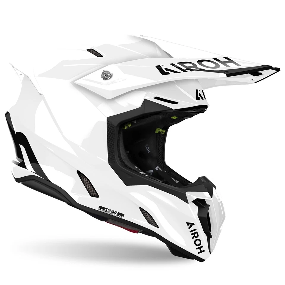 Airoh Twist 3 Casque Moto Tout-Terrain (Blanc) Taille: L (59) - Photo 2/4