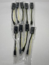 Black USB C Extension Cable with Inline On/Off Switch - Lot of 9