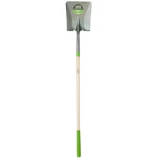 48 In. Wood Handle Square Point Shovel