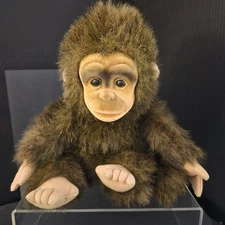 Hosung Monkey Puppet 10" Plush Vintage Chimp Squeaks 1994 Golf Club Cover
