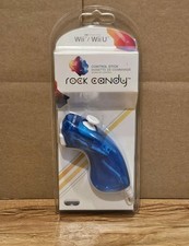 Rock Candy Control Stick Blue Nunchuck Blueberry Boom For Wii Wii U New Sealed