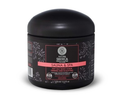 Natura Siberica Sauna & Spa Hot Salt Body Scrub, 370 ml
