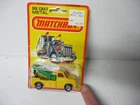 Matchbox Lesney Superfast SF61 Wreck Truck- yellow, GREEN BOOM, bubble crack