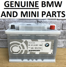 GENUINE BMW MINI 55AH Starter Battery 61218377139. 1, 3 Series E87, E30, R55 etc