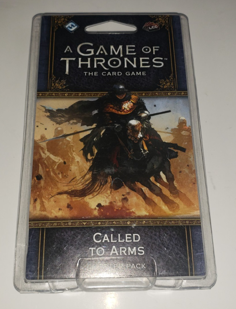 A Game of Thrones LCG 2nd Edition Called to Arms Chapter Pack GT10 New 1890₽