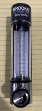 BROOKS INSTRUMENT SHO-RATE FLOW METER, Model 18C718,  Range:- 0.3 LPM – 5 LPM