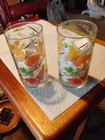 PAIR of VINTAGE LIBBEY BUTTERFY GASSES — photo 1