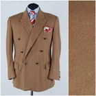 Mens YVES SAINT LAURENT Cashmere Blazer 42S US Vintage Camel Sport Coat Jacket