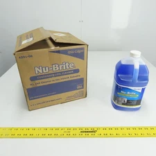 Nu-Brite Nu-Calgon Condenser Coil Cleaner Lot Of 4 Gallons