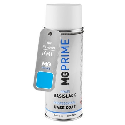 Autolack Spraydose für Peugeot KML Bleu K.L.M Basislack Sprühdose 400ml