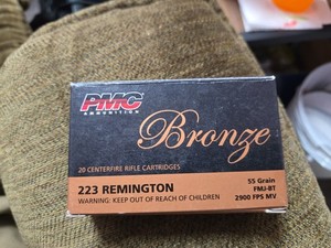 Pmc Ammunition Bronze 223Rem 55gr Empty Ammo Box