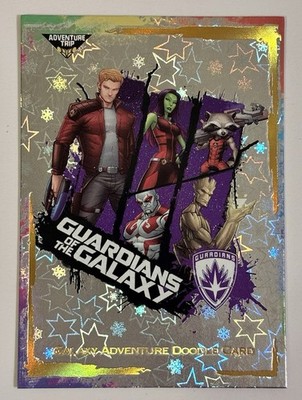 2023 Marvel Finding Unicorn Guardians Galaxy Adventure Doodle Stars Team Card