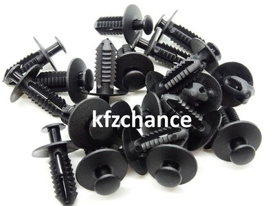 20X SPREIZNIETE FÜR RADKASTENABDECKUNG CLIPS FÜR MERCEDES A1249900492