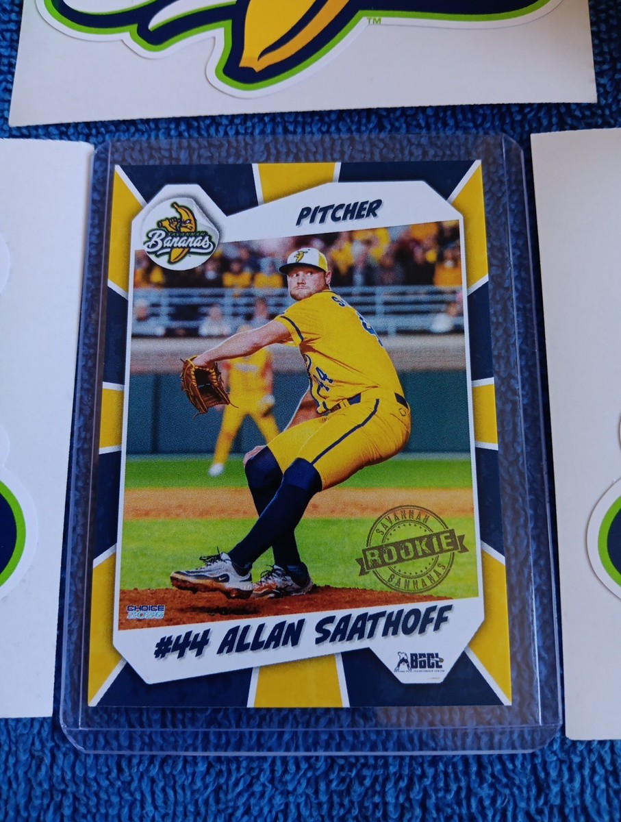 Allan Saathoff Savannah Bananas Baseball Card 2026 Choice Banana