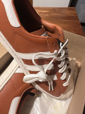 adidas Herren Sneaker Low Top Braun/Weiß Sch...