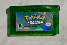 Authentic Pokémon: Emerald Version (GBA, 2005) Tested Working | Dry Battery