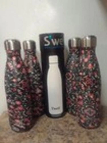Swell Insulated Stainless Steel Water Bottle, 17  oz  FORBIDDEN POSY--LOT OF 4