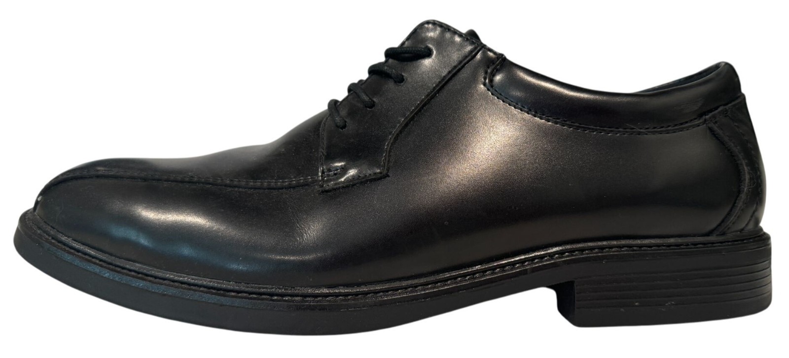 Nunn Bush Comfort Gel Leather Oxford Dress Shoes Black 81161-001 Men's 12M