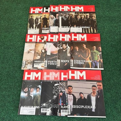14 Issues of HM Hard Music Magazine Christian Rock Heaven's Metal 2010s Festival