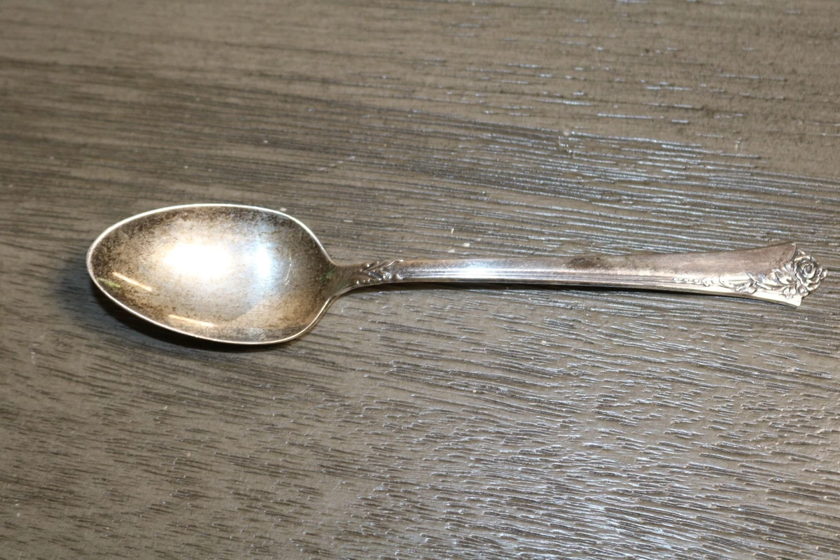 Damask Rose Spoon Antique US Sterling Silver for sale | eBay