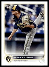 2022 Topps Jake Cousins Rookie Milwaukee Brewers #20