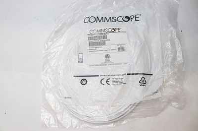 Commscope Patchcord Mino6 Series LS-CM 4PR Stranded Cat6 White 28 ft 
