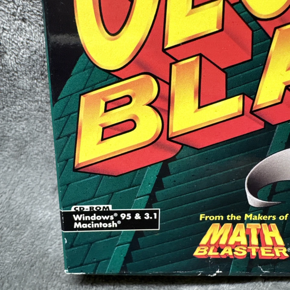 New VTG Davidson Math Blaster Geometry CD-ROM Educational Big Box Sealed 1996 - Image 3 of 4