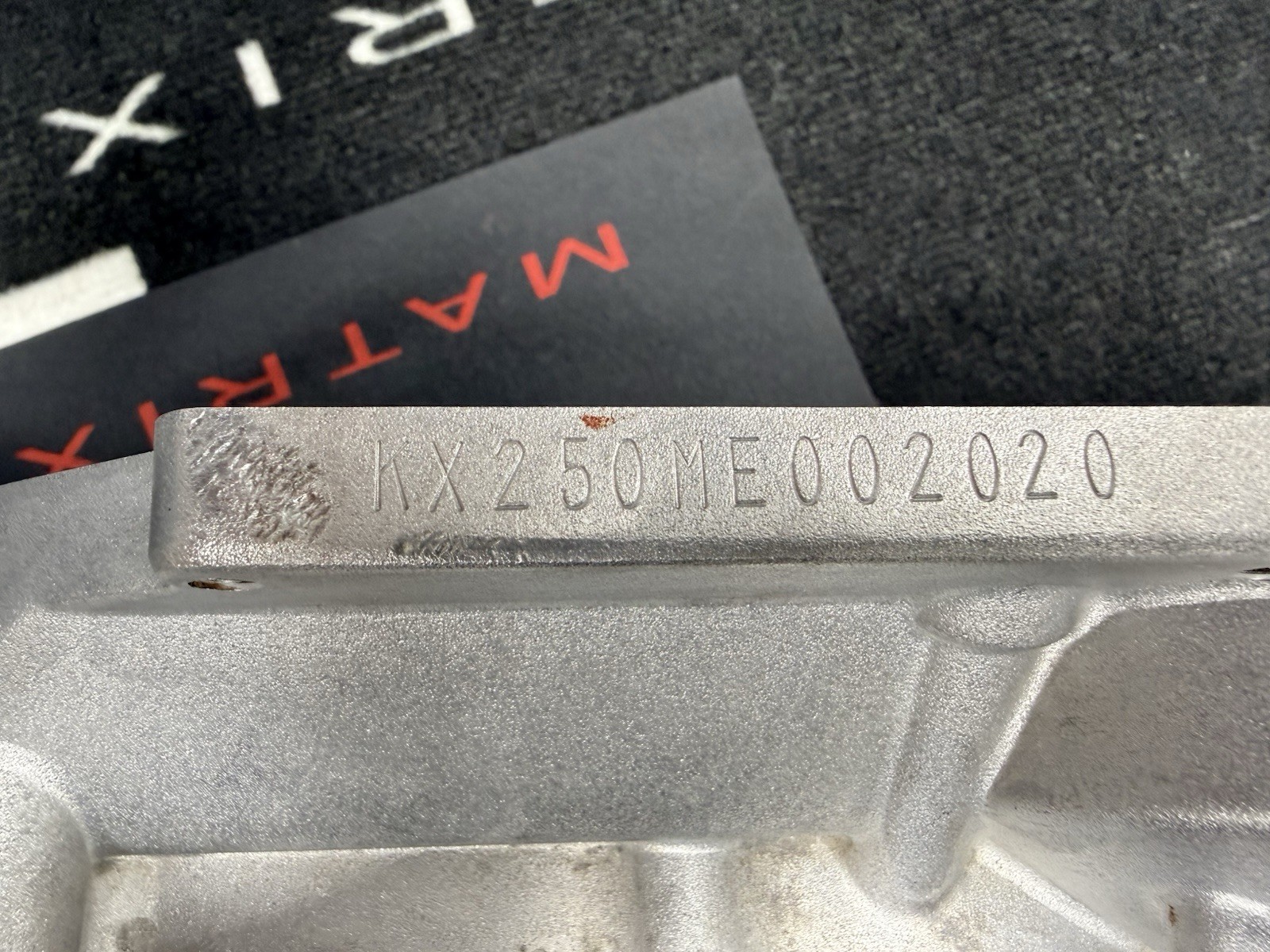 2003 KAWASAKI KX250 OEM Crankcase Set Left & Right! 14001-1307, Good Cases KX250