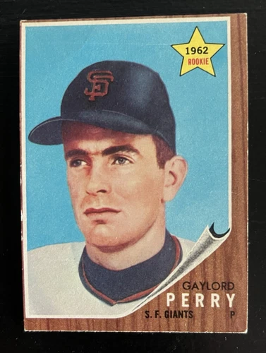1962 Topps - #199 Gaylord Perry (RC)