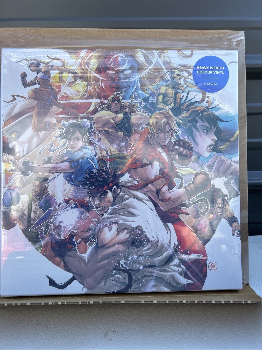 Street Fighter III 3 The Collection Vinyl Record Soundtrack 4 LP