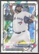 2021 Bowman Chrome Prospects Atomic Refractor Alek Manoah #BCP-27