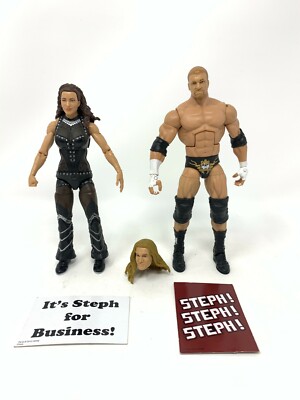 WWE Triple H & Stephanie McMahon Elite Collection Wrestling Action