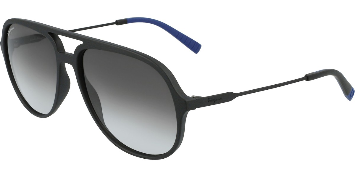 Ferragamo Men's Navigator Sunglasses w/ Gradient Lens SF999S