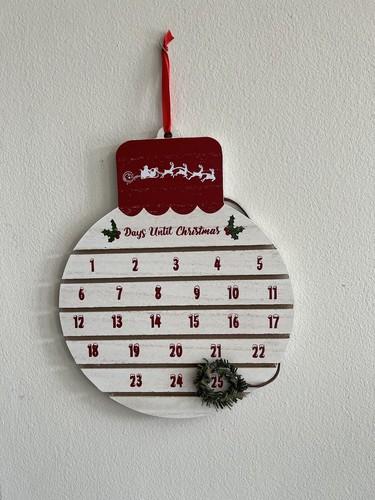 COUNTDOWN TO CHRISTMAS ORNAMENT - Picture 2 of 2