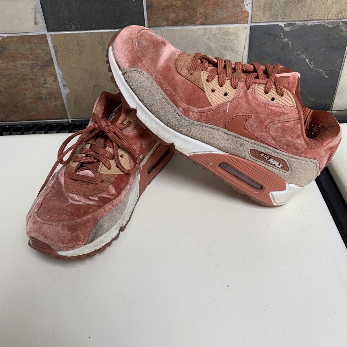 nike air max 90 peach