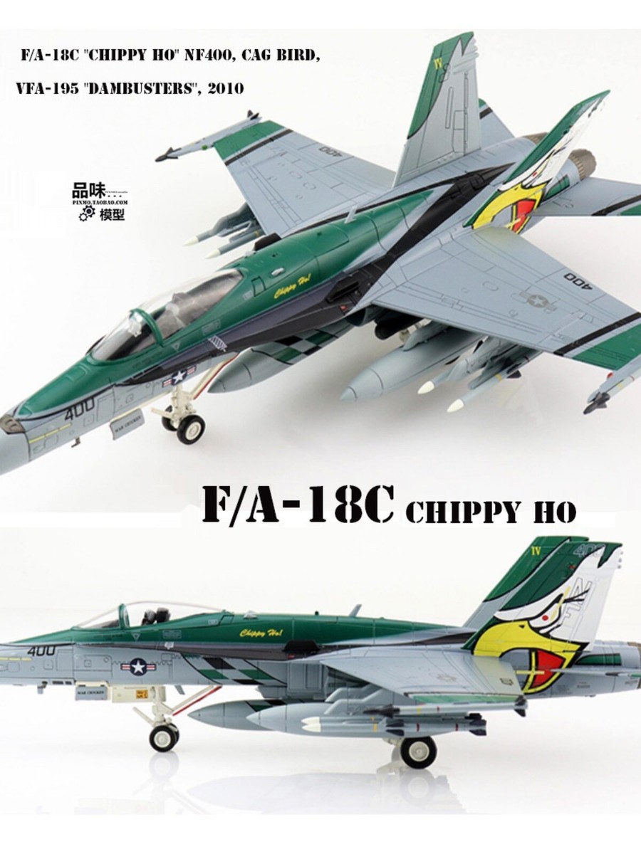 VFA-195 F/A―18C ホーネット ソリッドモデル 1/72 F/A-18C F18 Hornet Fighter Model VA-195 Captain Aircraft | eBay