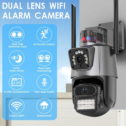ICSEE 8MP 4K FUNK WLAN WIFI IP CAMERA FHD 8XZOOM AUßEN ÜBERWACHUNGSKAMERA IR - Picture 12 of 21