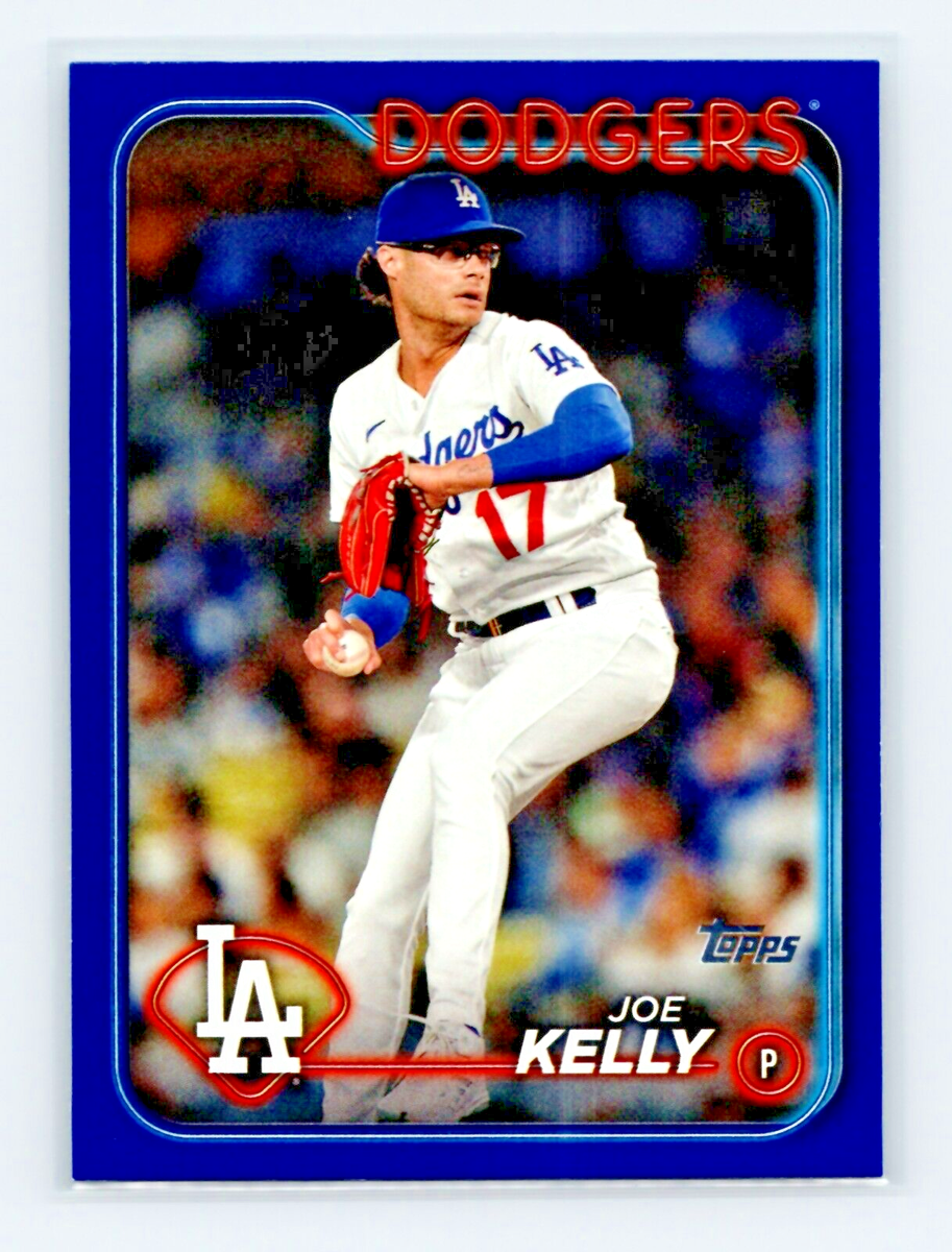 2024 Topps #660 Joe Kelly Retail Blue Los Angeles Dodgers