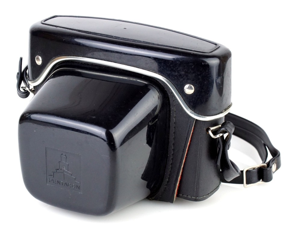 Étui Cuir Praktica – Sacoche Avec Sangle – Pour MTL 5, LTL, Super TL, Etc.